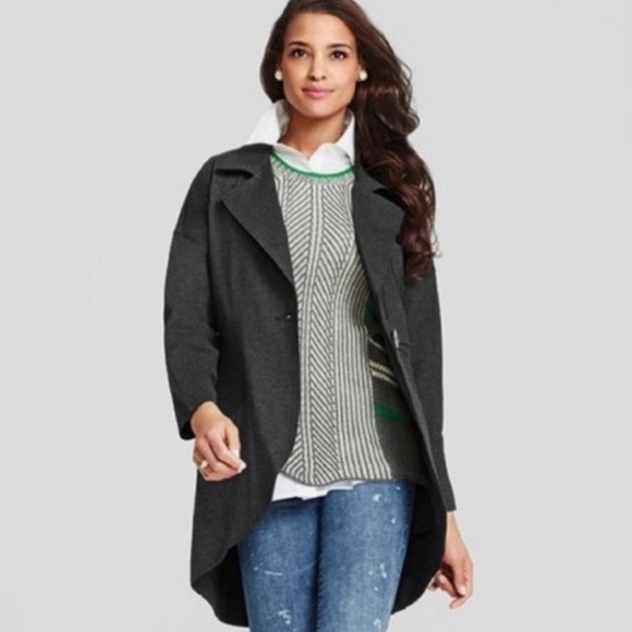 CAbi Gray Lisbon Topper Ponte Jacket size small - Picture 2 of 14